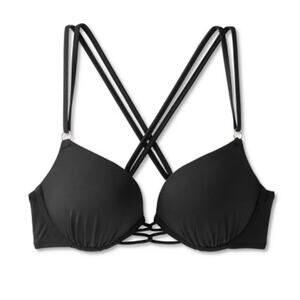 Shade & Shore push-up bikini top Sz 34B